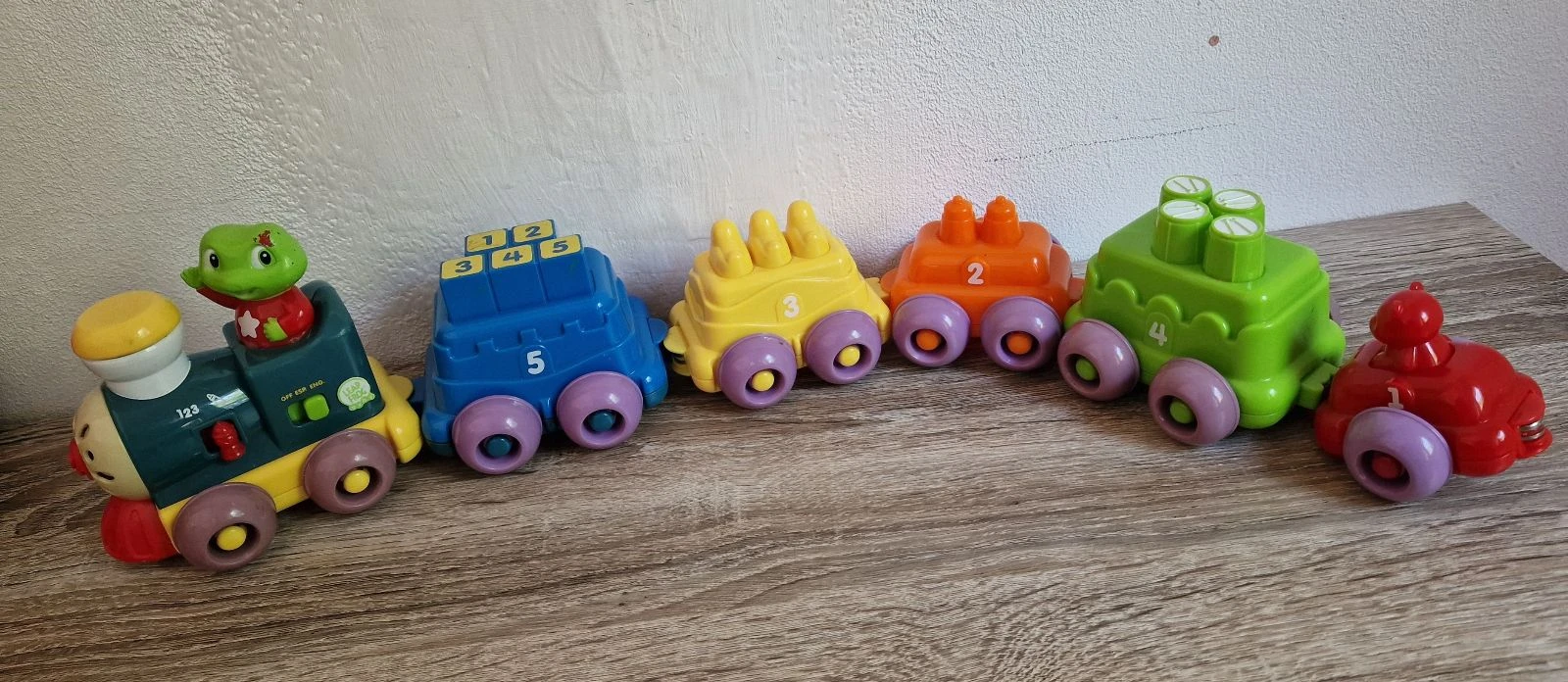 Tren de Contar y Clasificar LeapFrog (Counting Train)